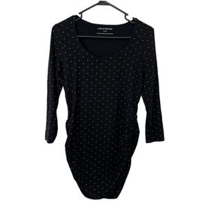 A Pea in the Pod Women's Maternity Polka Dot Shirt Size Large